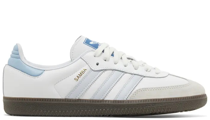 Adidas Samba OG 'White Halo Blue' (Unisex)