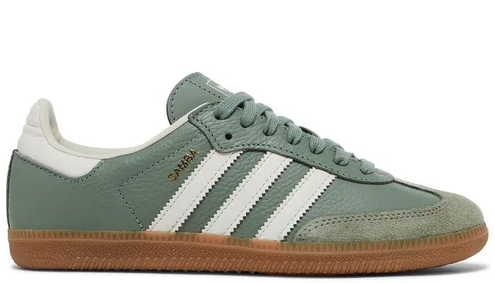 Adidas Samba OG 'Silver Green Gum' (Unisex)