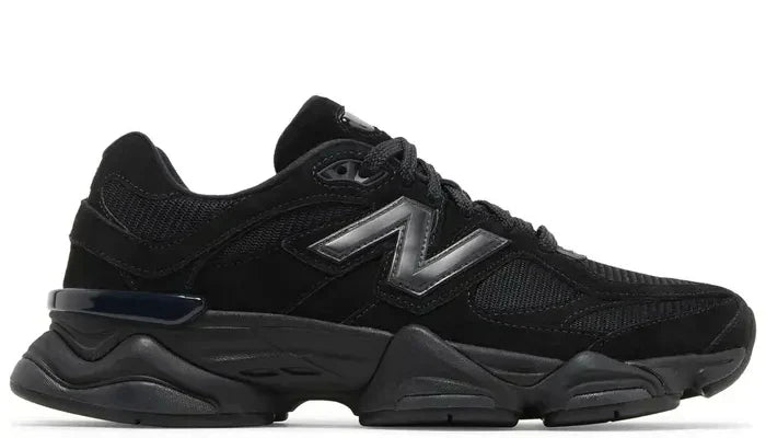 New Balance 9060 'Triple Black Suede' (Unisex)