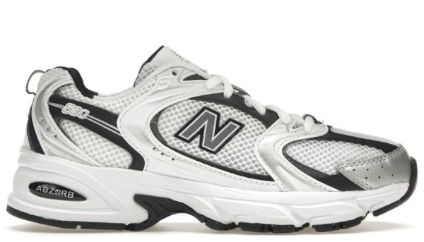 New Balance &nbsp;'White Silve Metalic Black' (Unisex)